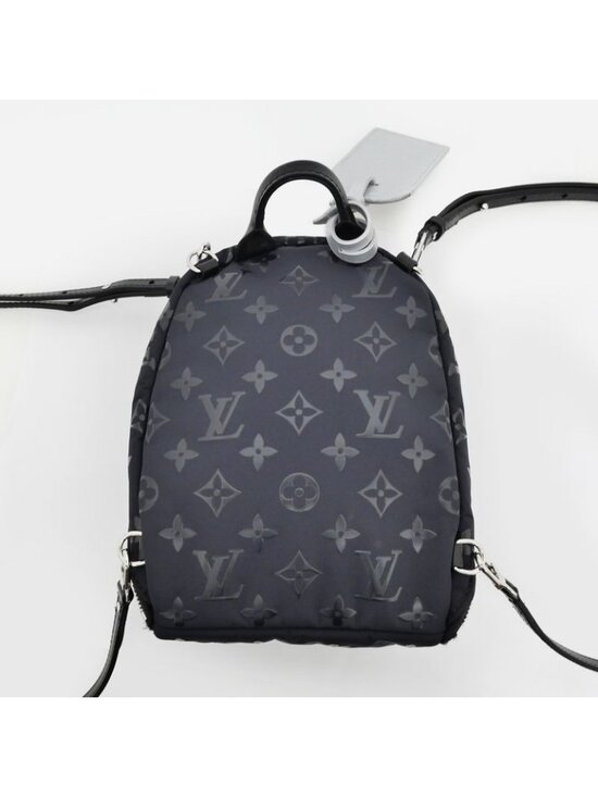 Louis Vuitton Monogram Nylon Palm Spring Mini Backpack Black Bag main image 8